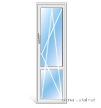 Балконная дверь REHAU, размерами 670 х 2010